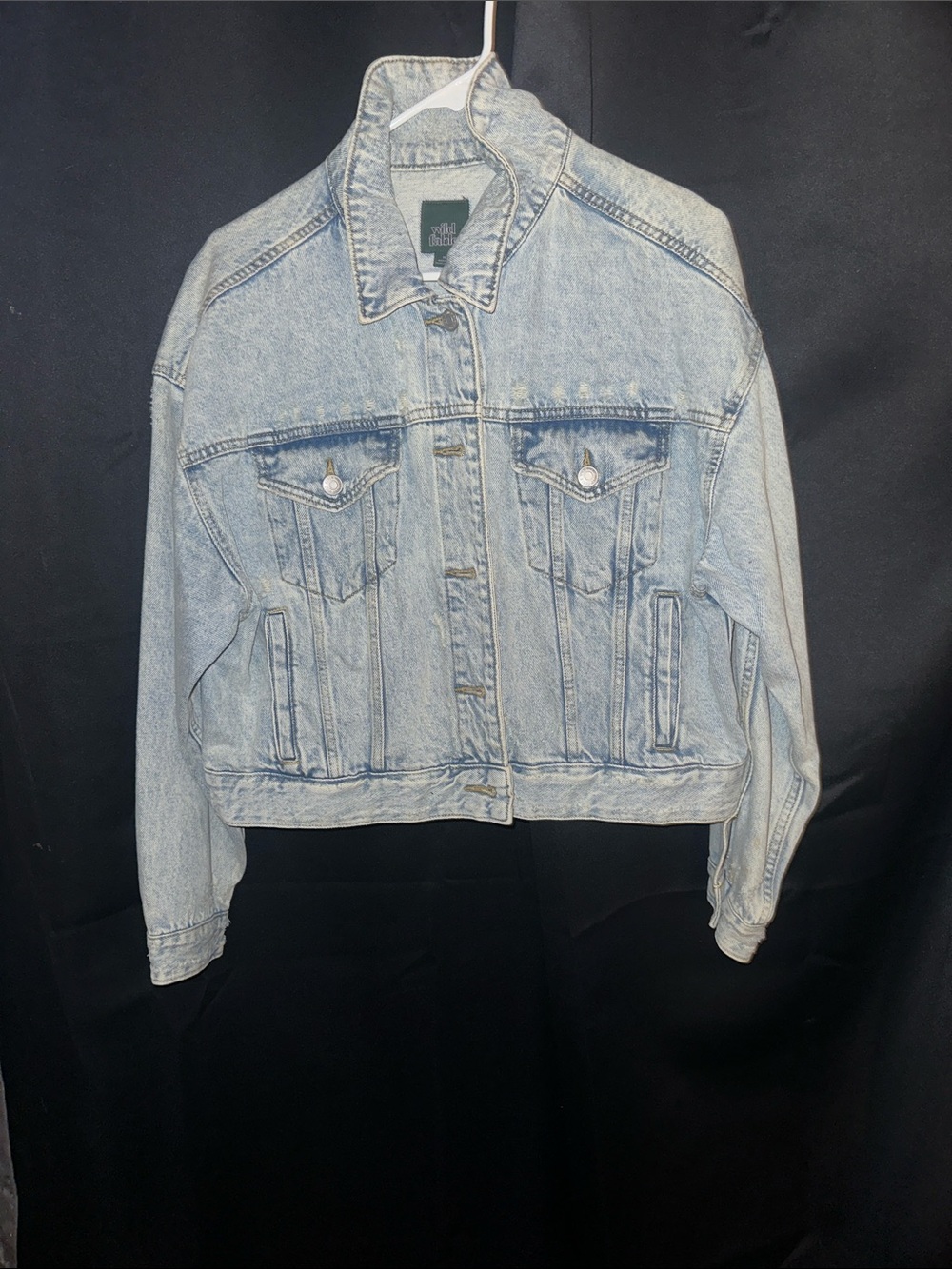 wild fable Light Wash Blue Denim Jacket